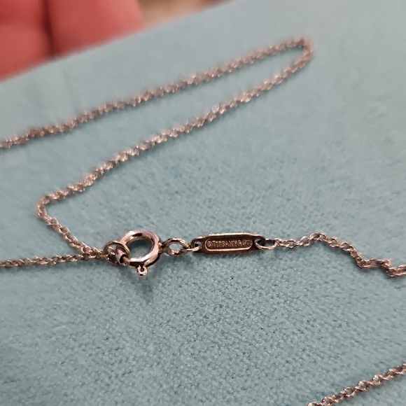 Tiffany & Co. Sterling Silver Infinity Necklace in Tiffany Blue Packaging - Picture 7 of 7